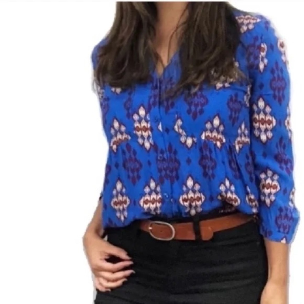 Maeve Woodland Walk Aztec Shirt